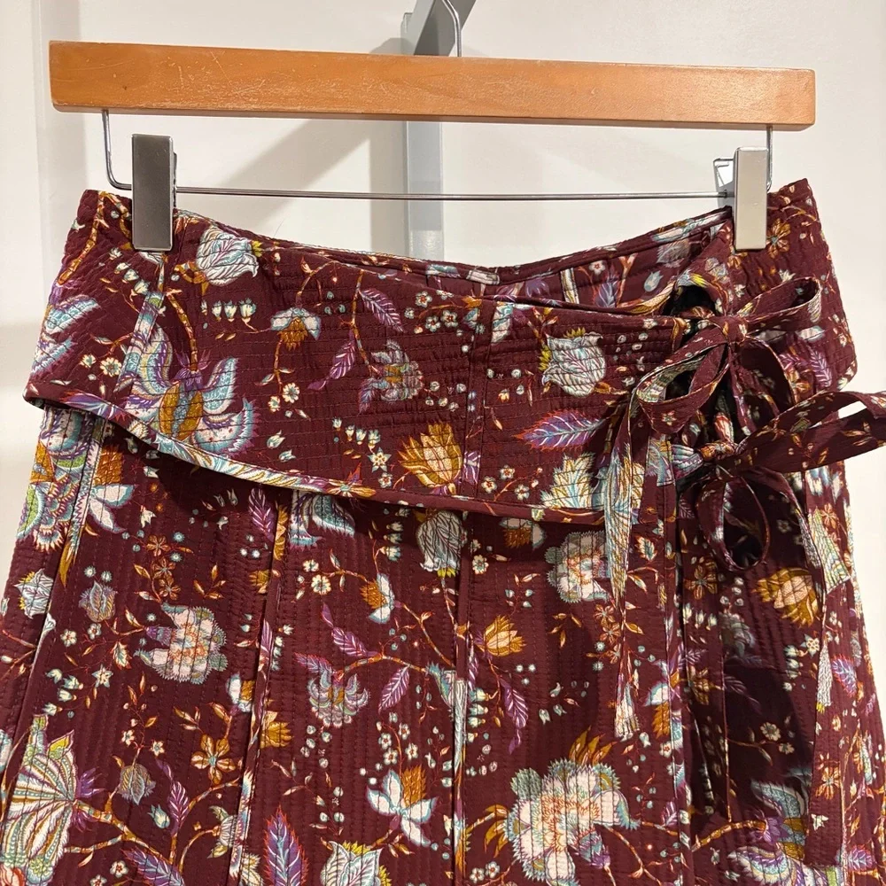 Ulla Johnson Dimi Silk Mini Skirt Heliotrope size 8